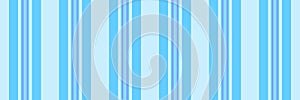 Sedding seamless vector stripe, editable lines fabric pattern. Eold textile background vertical texture in cyan and light colors
