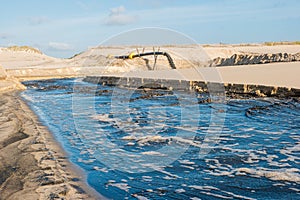 Sediment transposition intervention