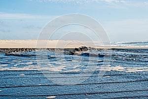 Sediment transposition intervention