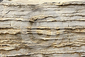 Sedimentary rock photo