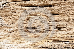 Sedimentary rock layers texture background