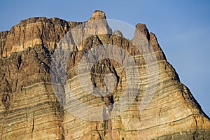 Sedimentary Rock - Teufelschloss - Greenland photo