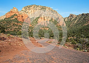 Sedona, Arizona desert hiking trail