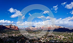 Sedona Arizona Desert Landscape Panorama