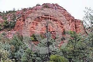 Sedona Arizona Red Rocks in Upper Sonoran Desert Landscape Spring Hiking photo