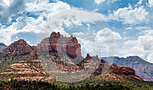 SEDONA, ARIZONA/USA - JULY 30 : Mountains at Sedona Arizona on J