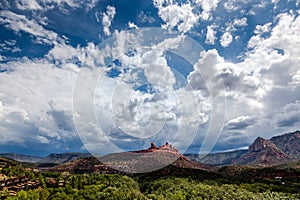 SEDONA, ARIZONA/USA - JULY 30 : Mountains at Sedona Arizona on J