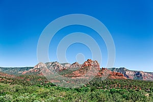 Sedona, Arizona, USA. Red rock formations