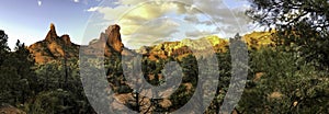 Sedona Red Rocks Panorama, Arizona photo