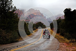 Sedona Red Sandstone Formations