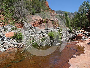 Sedona Slide Rock Area