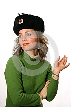 Seductive Female Russian Agent