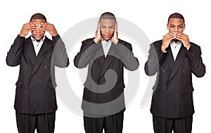 See Hear Speak No Evil - businessman