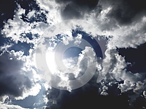 See the silver lining from above