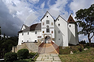 Seeberg castle in Cheb region, Czechia