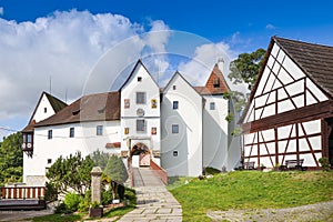 Seeberg castle, Ostroh village, West Bohemia, Czech republic