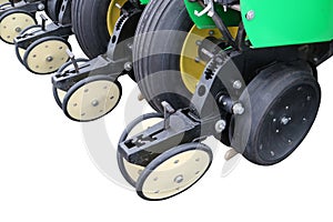 Seed drill. Precision sowing machine.