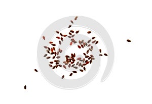 Seed flex on white background