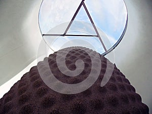 Seed sculpture at the Eden Project Cornwall.