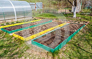 Seedbed on the Household plot