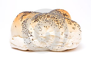 Seeded bread roll photo
