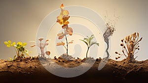 seedling plant life cycle photo