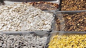 Seeds at a middle east market