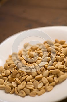 Seeds of peanuts photo