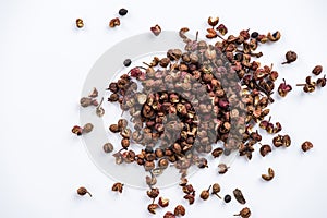 Seeds of Sichuan peppercorn