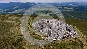 Seefin passage tomb. county Wicklow. Ireland