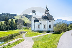Seekirche in Seefeld, Austria