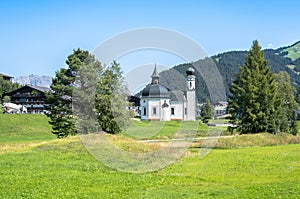 Seekirche in Seefeld, Austria