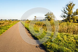 Seemingly endless country road