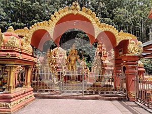 Seetha Amman Temple in the village of Seetha Eliya