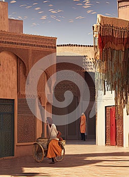 Sefrou, FÃ¨s-MeknÃ¨s, Morocco. Generative AI. photo
