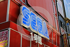 Sega logo building