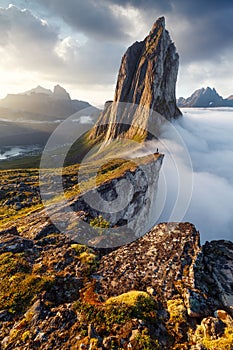 Segla peak in Norway