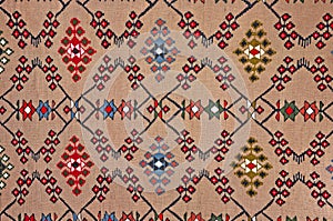 Segment of handmade carpets
