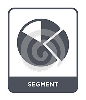 segment icon in trendy design style. segment icon isolated on white background. segment vector icon simple and modern flat symbol