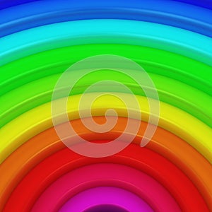 Segment of rainbow