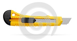 Segmented blade or snap-off blade utility knife