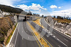 Segments of highway photo