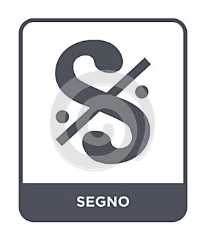 segno icon in trendy design style. segno icon isolated on white background. segno vector icon simple and modern flat symbol for photo