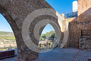 Aqueduct arches in Segorbe photo