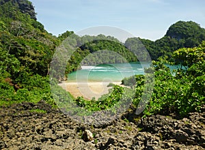 Segoro anakan beach