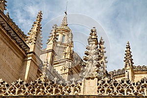 Segovia Cathedral towers, Spain photo