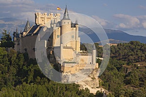 Segovia, monumental city. Alcazar, cathedral and churches.