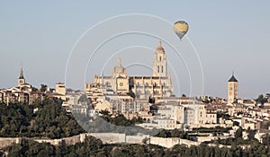 Segovia, monumental city. Alcazar, cathedral and churches