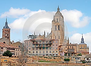 Segovia Sapin view from the city wall