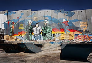 Segregation wall in Palestine
